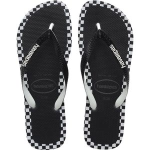 Tongs Top Checkmate HAVAIANAS. Rubber materiaal. Maten 39/40. Zwart kleur