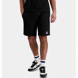 Short regular essentiel LE COQ SPORTIF. Katoen materiaal. Maten L. Zwart kleur