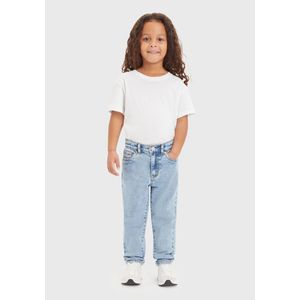 Mom jeans LEVI'S KIDS. Katoen materiaal. Maten 12 jaar - 150 cm. Blauw kleur