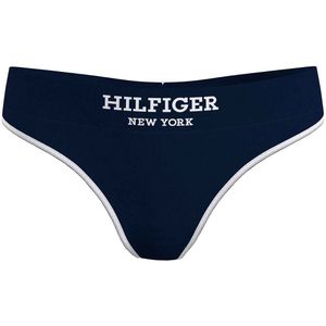 String Monotype TOMMY HILFIGER. Katoen materiaal. Maten S. Blauw kleur