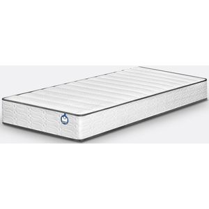 Schuimmatras I Novo 926 stevig comfort BULTEX.  materiaal. Maten 2 x 80 x 200 cm. Wit kleur