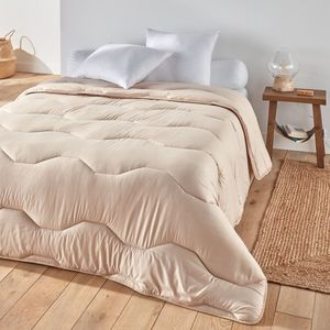 Synthetisch winter dekbed Color SO'HOME.  materiaal. Maten 260 x 240 cm. Beige kleur