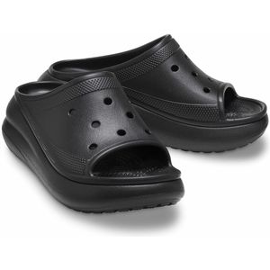 Muiltjes met sleehak Crush CROCS. Synthetisch materiaal. Maten 37/38. Zwart kleur