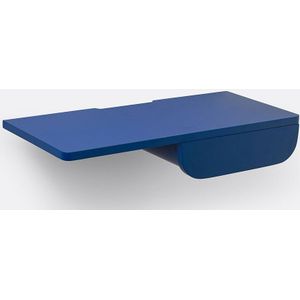 Ajory - Wand Nachtkastje - Blauw - Hout - 1 Lade