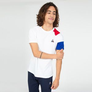 T-shirt met ronde hals en korte mouwen LE COQ SPORTIF. Katoen materiaal. Maten XL. Wit kleur