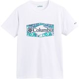 T-shirt met korte mouwen, sun Trek COLUMBIA. Polyester materiaal. Maten M. Wit kleur