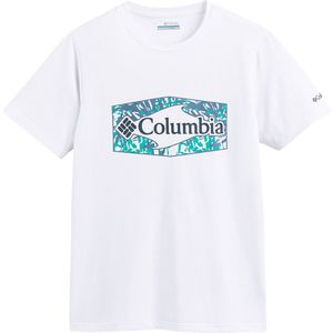 T-shirt met korte mouwen, sun Trek COLUMBIA. Polyester materiaal. Maten S. Wit kleur