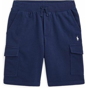Cargo short in molton POLO RALPH LAUREN. Katoen materiaal. Maten S. Blauw kleur