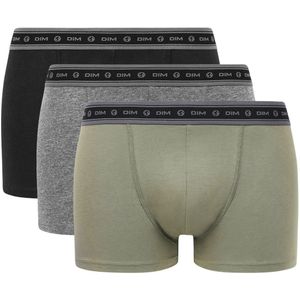 Set van 3 boxershorts Ecosmart DIM. Katoen materiaal. Maten XL. Zwart kleur