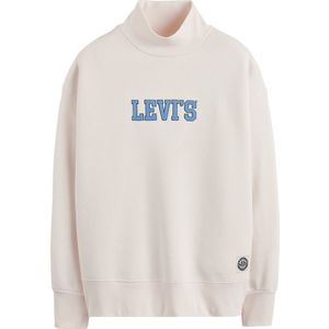 Sweater met opstaande kraag, logo vooraan LEVI’S PLUS. Katoen materiaal. Maten 48/50 FR - 46/48 EU. Beige kleur