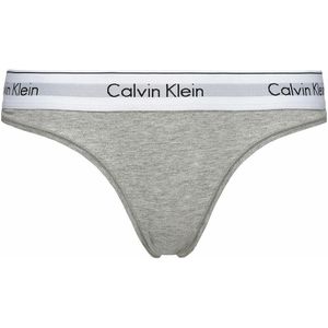 String met label Modern Cotton CALVIN KLEIN UNDERWEAR. Katoen materiaal. Maten M. Grijs kleur