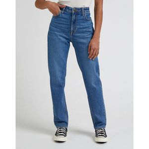 Rechte jeans Carol, hoge taille LEE. Denim materiaal. Maten Maat 27 (US) - Lengte 31. Blauw kleur