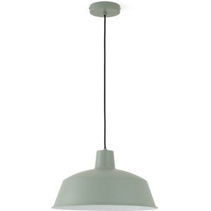 Hanglamp in smeedijzer Ø41cm, Yaven SO'HOME. Metaal materiaal. Maten één maat. Groen kleur