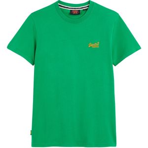 T-shirt met ronde hals Vintage Logo SUPERDRY. Katoen materiaal. Maten XL. Groen kleur