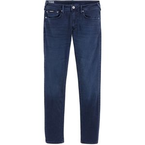 Jeans Stanley PEPE JEANS. Katoen materiaal. Maten W30 - Lengte 32. Blauw kleur