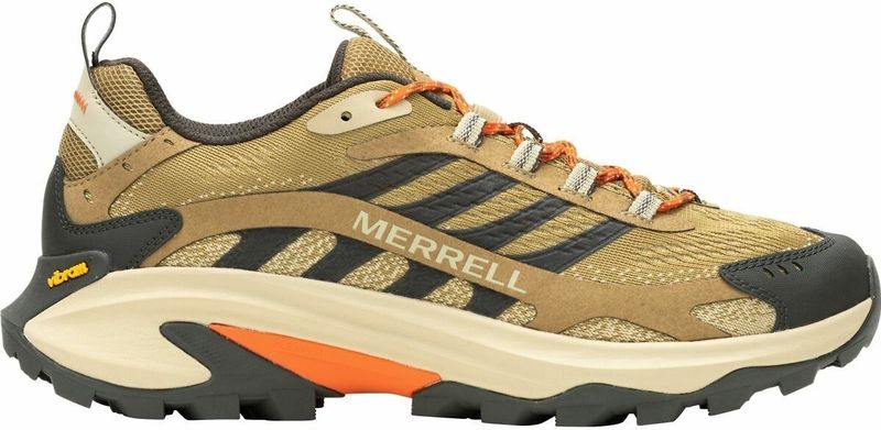 Sneakers MOAB SPEED 2 MERRELL. Canvas materiaal. Maten 45. Kastanje kleur