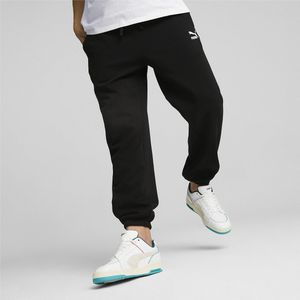 Joggingbroek met klein logo Prime PUMA. Katoen materiaal. Maten L. Zwart kleur