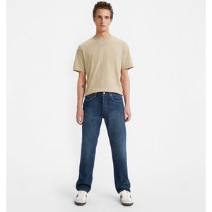 Rechte jeans 501® LEVI'S. Katoen materiaal. Maten Maat 36 (US) - Lengte 32. Blauw kleur