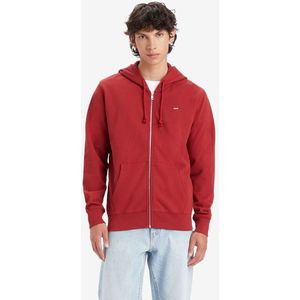 Zip-up hoodie Housemark LEVI'S. Katoen materiaal. Maten XL. Rood kleur