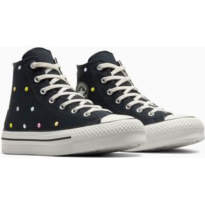 All Star EVA Lift Polka Dot sneakers CONVERSE. Polyester materiaal. Maten 38. Zwart kleur