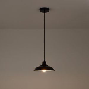Hanglamp in smeedijzer Ø25,8 cm, Yaven SO'HOME. Metaal materiaal. Maten één maat. Zwart kleur
