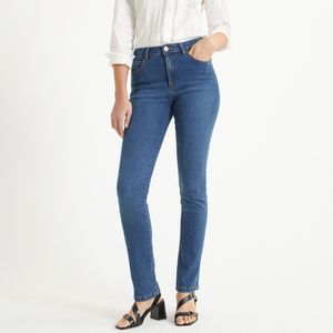 Rechte regular jeans ANNE WEYBURN. Denim materiaal. Maten 44 FR - 42 EU. Blauw kleur