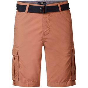 Cargo short in katoen met ceintuur PETROL INDUSTRIES. Katoen materiaal. Maten L. Oranje kleur