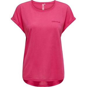 T-shirt loose fit Frei ONLY PLAY. Polyester materiaal. Maten S. Roze kleur
