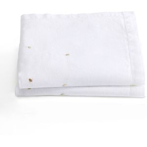 Set van 2 placemats in gemengd katoen/linnen Doris