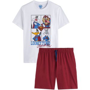 Pyjashort Looney Tunes Superman LOONEY TUNES. Katoen materiaal. Maten S. Wit kleur