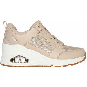 Sneakers Uno Wedge - Everything Nice SKECHERS. Polyurethaan materiaal. Maten 40. Beige kleur