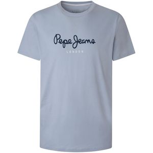 T-shirt met ronde hals Eggo PEPE JEANS. Katoen materiaal. Maten XS. Blauw kleur