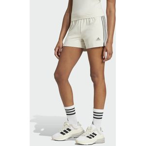 Short Essentials Slim 3 Stripes ADIDAS SPORTSWEAR. Katoen materiaal. Maten M. Beige kleur