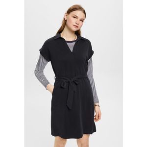 ESPRIT - Jurk - Grijs - Modal - Korte Mouwen