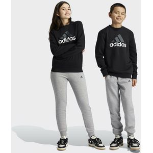 2-delig ensemble sweater en joggingbroek in molton ADIDAS SPORTSWEAR. Katoen materiaal. Maten 7/8 jaar - 120/126 cm. Zwart kleur