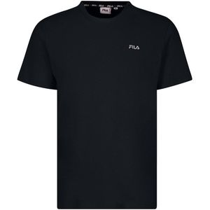 T-shirt korte mouwen, klein logo Berloz FILA. Katoen materiaal. Maten XXL. Zwart kleur