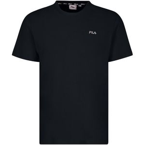 T-shirt korte mouwen, klein logo Berloz FILA. Katoen materiaal. Maten S. Zwart kleur