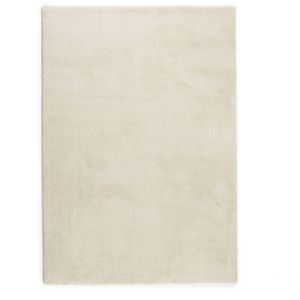 Zacht tapijt in microvezel, Cirillo LA REDOUTE INTERIEURS. Polypropyleen materiaal. Maten 120 x 170 cm. Wit kleur
