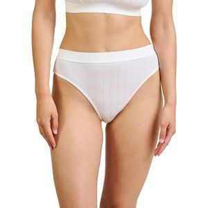 Slip Hoge taille Sydney MISS SANS COMPLEXE. Polyamide materiaal. Maten S. Wit kleur