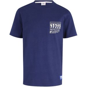 T-shirt met korte mouwen FILA. Katoen materiaal. Maten 9/10 jaar - 132/138 cm. Blauw kleur