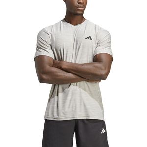 T-shirt voor training Train Essentials Stretch adidas Performance. Polyester materiaal. Maten XL. Grijs kleur