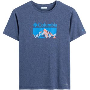 T-shirt met korte mouwen, Thistletown COLUMBIA. Katoen materiaal. Maten M. Blauw kleur