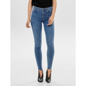 Skinny jeans, Push Up ONLY PETITE. Denim materiaal. Maten XXS/L28. Blauw kleur