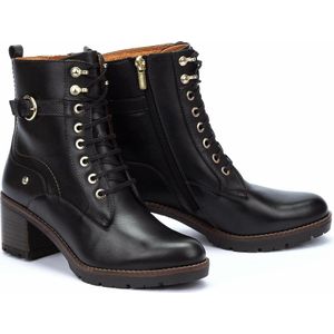 Leren bottines Llanes PIKOLINOS. Leer materiaal. Maten 36. Zwart kleur