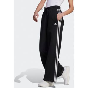 Wijde joggingbroek 3-Stripes ADIDAS SPORTSWEAR. Katoen materiaal. Maten XL. Zwart kleur