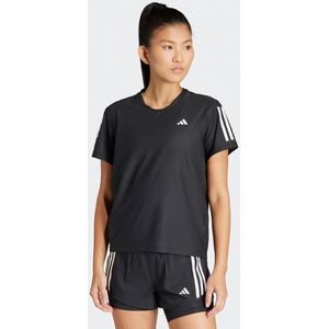 T-shirt voor running Own The Run adidas Performance. Polyester materiaal. Maten L. Zwart kleur