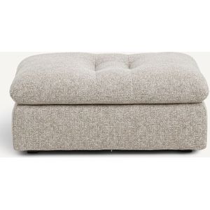 Modulaire voetensteun Katoenmix, Giuliano AM.PM. Gemengde katoen materiaal. Maten één maat. Beige kleur
