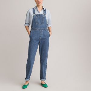 Salopette in denim LA REDOUTE COLLECTIONS. Denim materiaal. Maten 36 FR - 34 EU. Blauw kleur