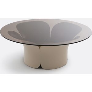 La Redoute Intérieurs - Tessen - Salontafel - Beige - Ijzer en Glas