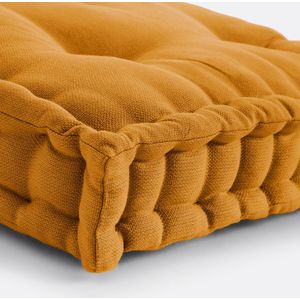 Grondmatras 120 cm, Panama LA REDOUTE INTERIEURS.  materiaal. Maten 120 x 60 cm. Geel kleur